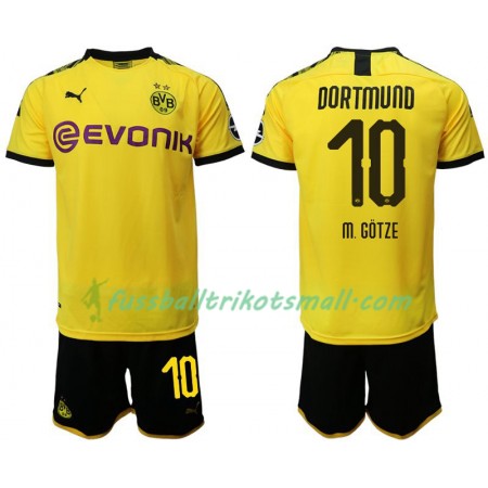 Fußballtrikots Borussia Dortmund Mario Gotze 10 Kinder 2019-2020 Kurzarm Heimtrikotsatz kaufen